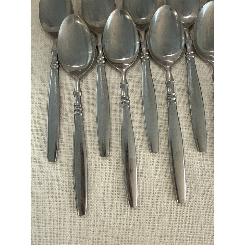 11 - Rebacraft PERTH 6 3/8" Teaspoon‎ Stainless Steel Flatware - Picture 5 of 7